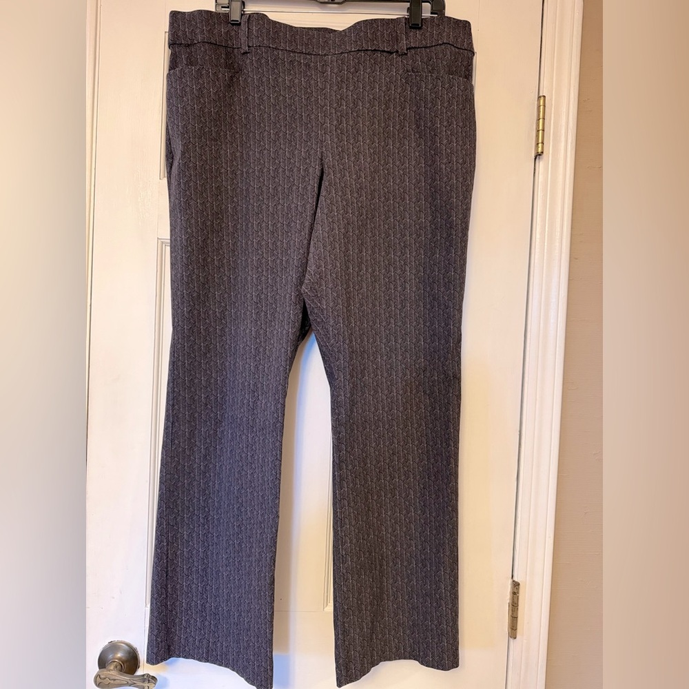 MAURICES Herringbone Straight Leg Pants